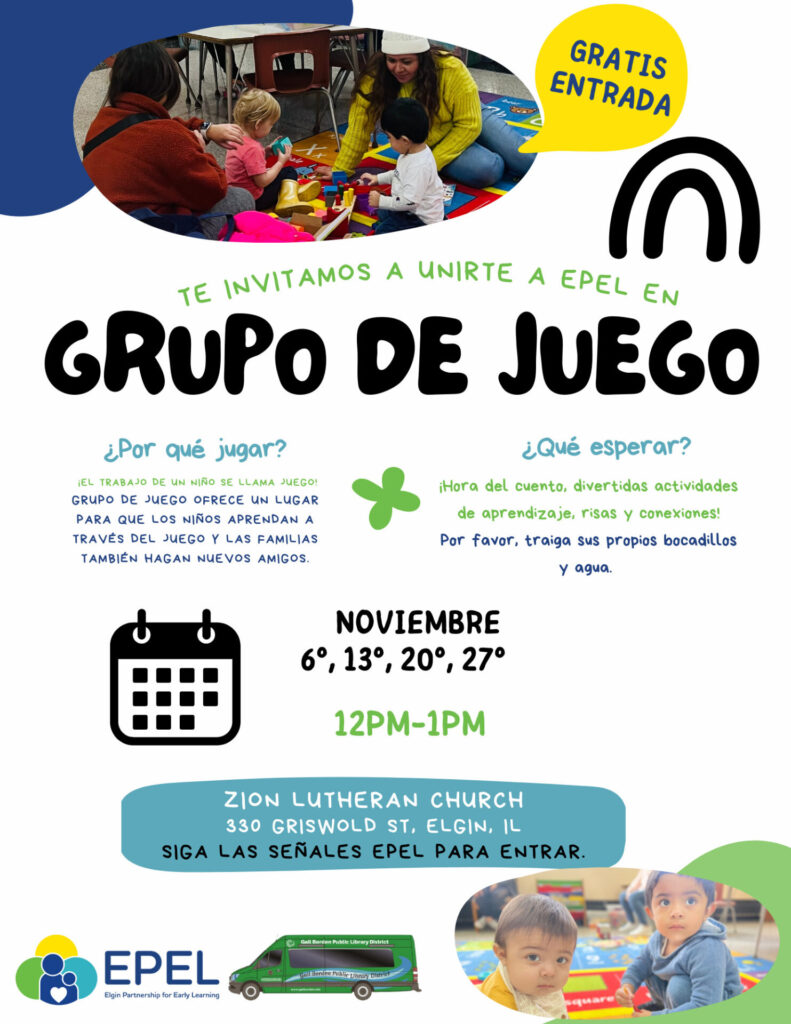 Spanish Playgroup Invitation